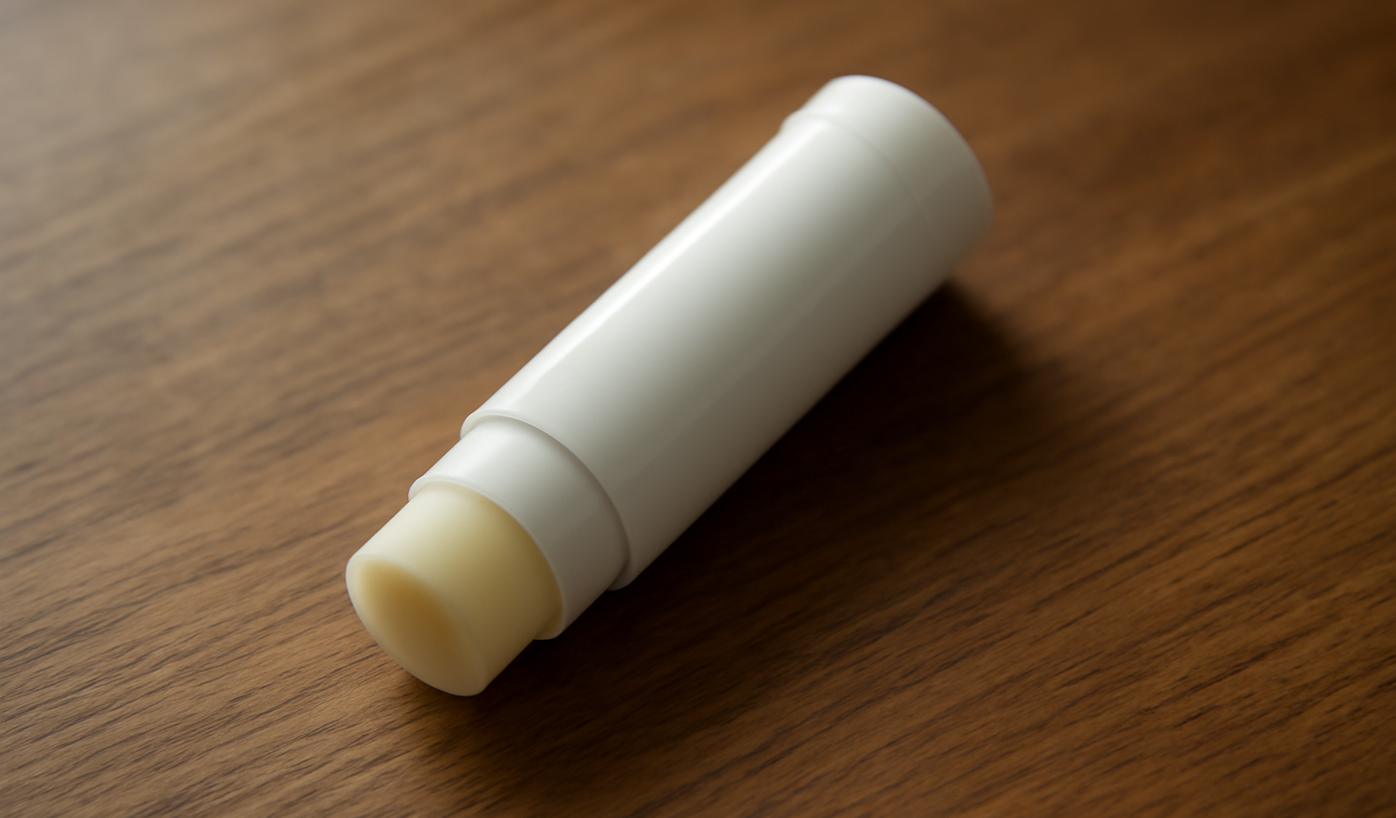 tube de baume posé sur table